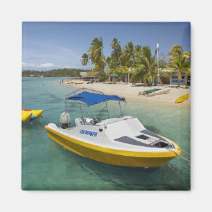 Motorboot und Bananenboot Magnet
