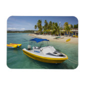 Motorboot und Bananenboot Magnet (Horizontal)