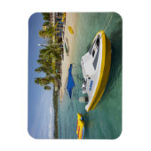 Motorboot und Bananenboot Magnet (Vertikal)