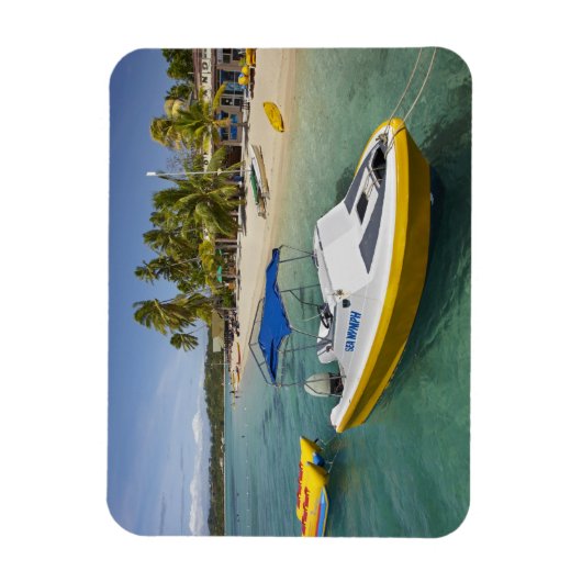 Motorboot und Bananenboot Magnet (Vertikal)