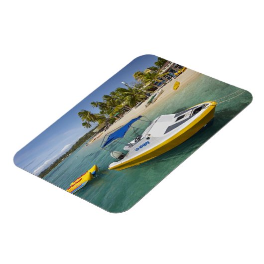 Motorboot und Bananenboot Magnet (Linke Seite)