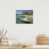 Motorboot und Bananenboot Poster (Küche)