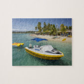 Motorboot und Bananenboot Puzzle (Horizontal)