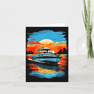 Motorboot-Yacht-Kreuzfahrt Sommerbootfahren  Karte