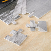 Motorboote in der Nähe von Pont Bir-Hakeim - Paris Puzzle (Seite)