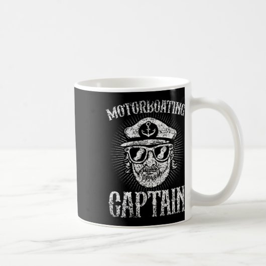 Motorbootführer Motorboote Motorboot Motorboa Kaffeetasse (Rechts)