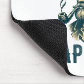Motorbootkapitän für Bootsbesitzer Kapitän Bootfah Mousepad (Ecke)