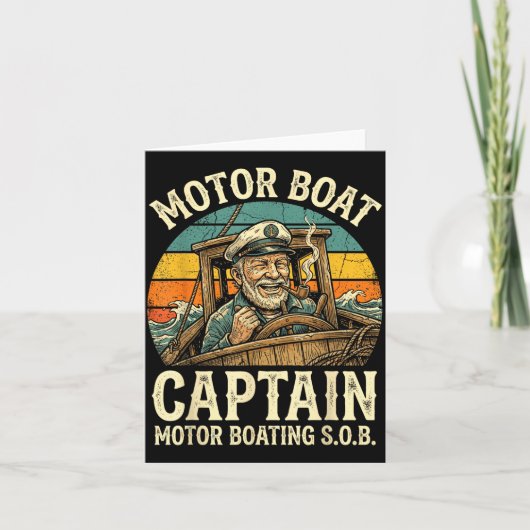 Motorbootkapitän karte (Vorderseite)
