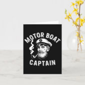 Motorbootmann Fast Waters Nautisches Abenteuer Karte (Gelbe Blume)