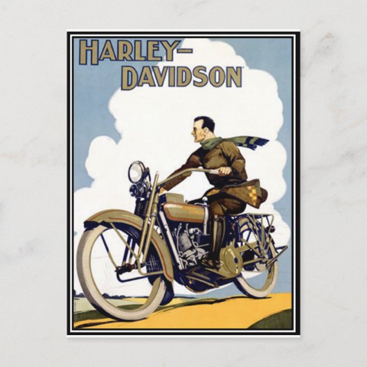 Motorbyke Postkarte (Vorderseite)