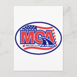 Motorclub Amerika Postkarte