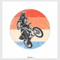 Motorcross-Aufkleber