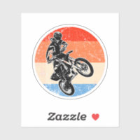 Motorcross-Aufkleber