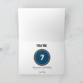 Motorcross Birthday Karte (Innenseite)