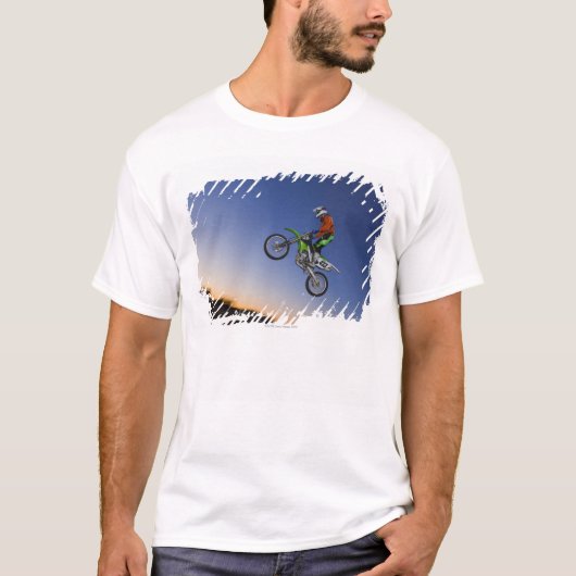 Motorcross Reiter T-Shirt (Vorderseite)