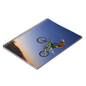 Motorcross Rider Notizblock (Linke Seite)