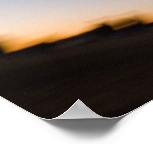 Motorcross Rider Poster (Ecke)