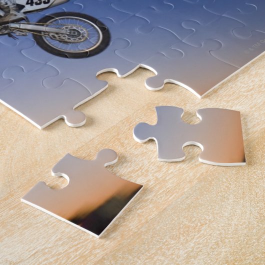 Motorcross Rider Puzzle (Seite)