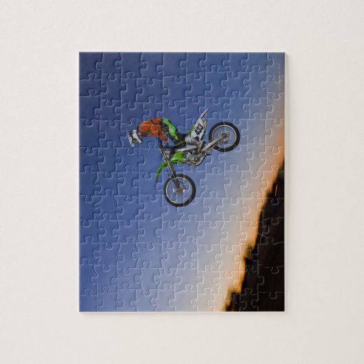 Motorcross Rider Puzzle (Vertikal)