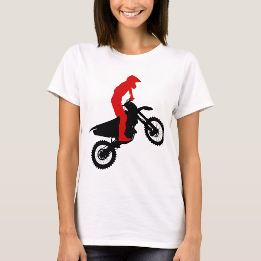 Motorcross Rider Womens T - Shirt (Vorderseite)