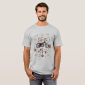 Motorcycle Anatomy – The Art of Motion T-Shirt (Vorne ganz)