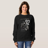 Motorcycle Biker 1982 for Men and Women Sweatshirt (Vorne ganz)