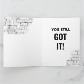 Motorcycle 'Birthday 30th Still Got It Karte (Innenseite)