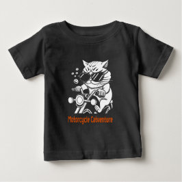 Motorcycle Catventure Baby T-shirt