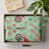 Motorcycle Christmas Holiday Gift Seidenpapier (Geschenk)