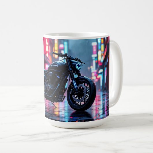 Motorcycle City Kaffeetasse (VorderseiteRechts)