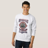 MOTORCYCLE CUSTOM GARAGE SWEATSHIRT (Vorne ganz)