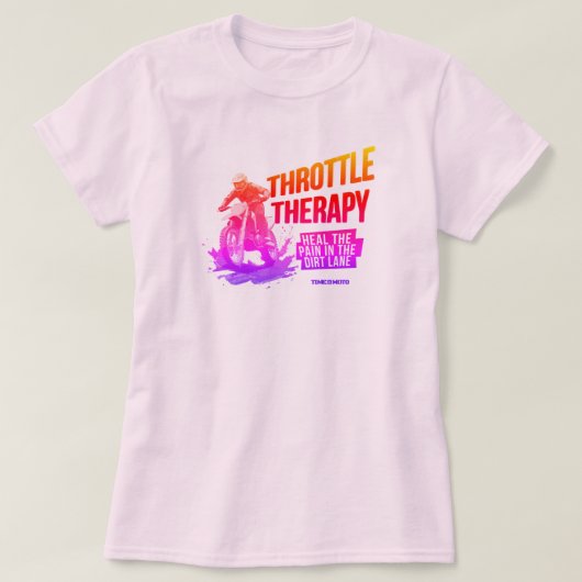 Motorcycle Dirt Bike | Therapy | Women's T-Shirt (Design vorne)