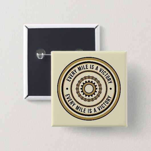 Motorcycle Distance Achievement Style Button (Vorne & Hinten)