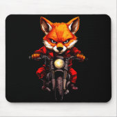 Motorcycle Foxes  Mousepad (Vorne)