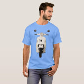 Motorcycle Front View vintage T-Shirt (Vorne ganz)