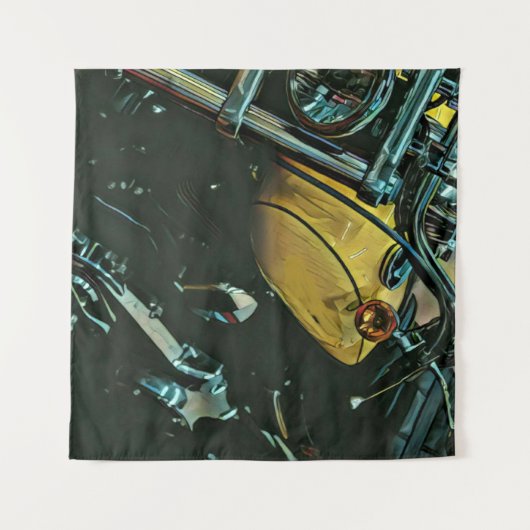 Motorcycle gifts wandteppich (Vorderseite (Horizontal))