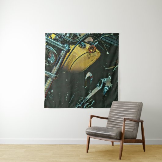 Motorcycle gifts wandteppich (Beispiel)