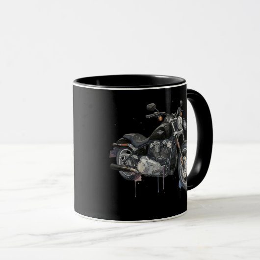 Motorcycle H.D Tasse (VorderseiteRechts)