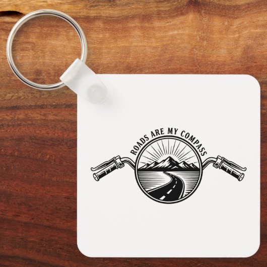 Motorcycle Horizon Adventure      Schlüsselanhänger (Vorderseite)