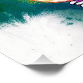 Motorcycle, Motorbike - Yorkshire Terrier Dog 006 Poster (Ecke)