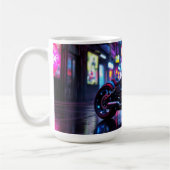 Motorcycle Night City  Kaffeetasse (Links)