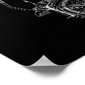 Motorcycle Patent Art Poster | Vintage Motorcycle  (Ecke)