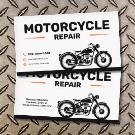 Motorcycle Repair Services Visitenkarte