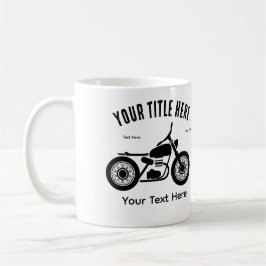 Motorcycle Ride Speed and Freedom Design Kaffeetasse