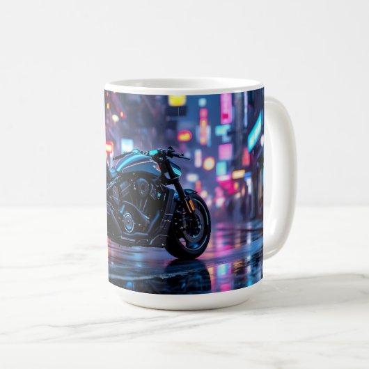 motorcycle V-twin Kaffeetasse (VorderseiteRechts)