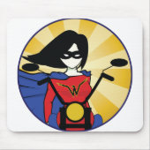 Motorcyclemommablog Mausunterlage Mousepad (Vorne)
