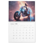 Motorcycles AI Art Kalender (Jan 2026)