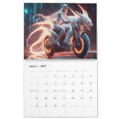 Motorcycles AI Art Kalender (Mär 2027)