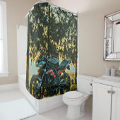 Motorcycles gift duschvorhang (Beispiel)