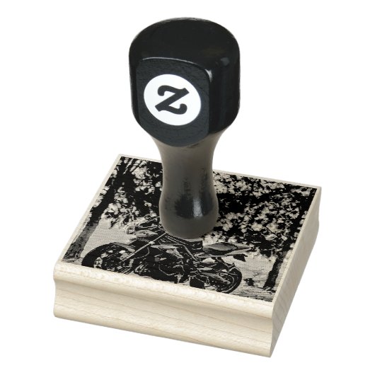 Motorcycles gift gummistempel (Stempel)